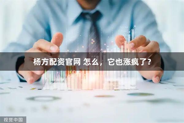 杨方配资官网 怎么，它也涨疯了？